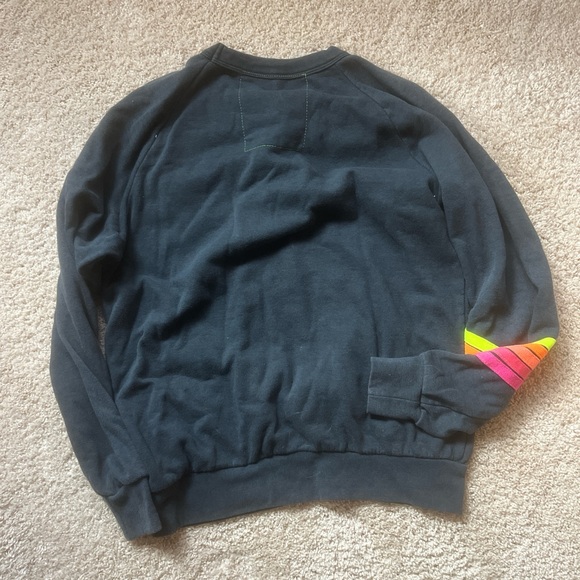 Aviator Nation Bolt crewneck- charcoal - Picture 2 of 6